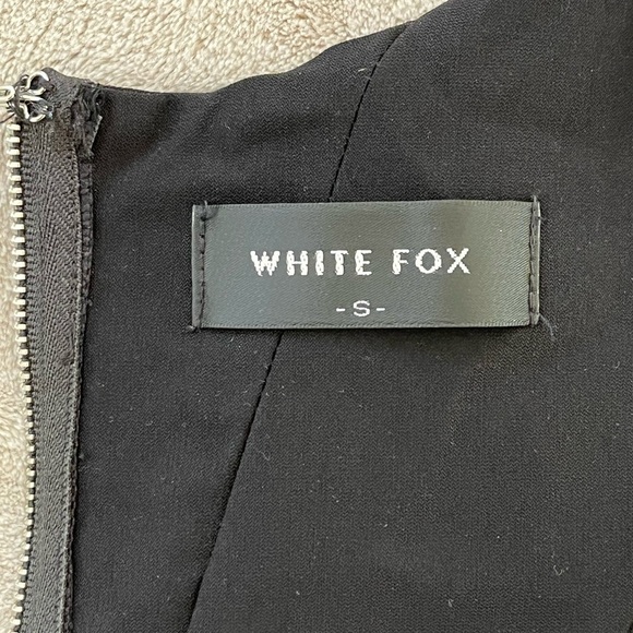 White Fox Boutique Women's Keep Me Close Black Bustier Tank Crop Top Sexy Chic S - Picture 9 of 14